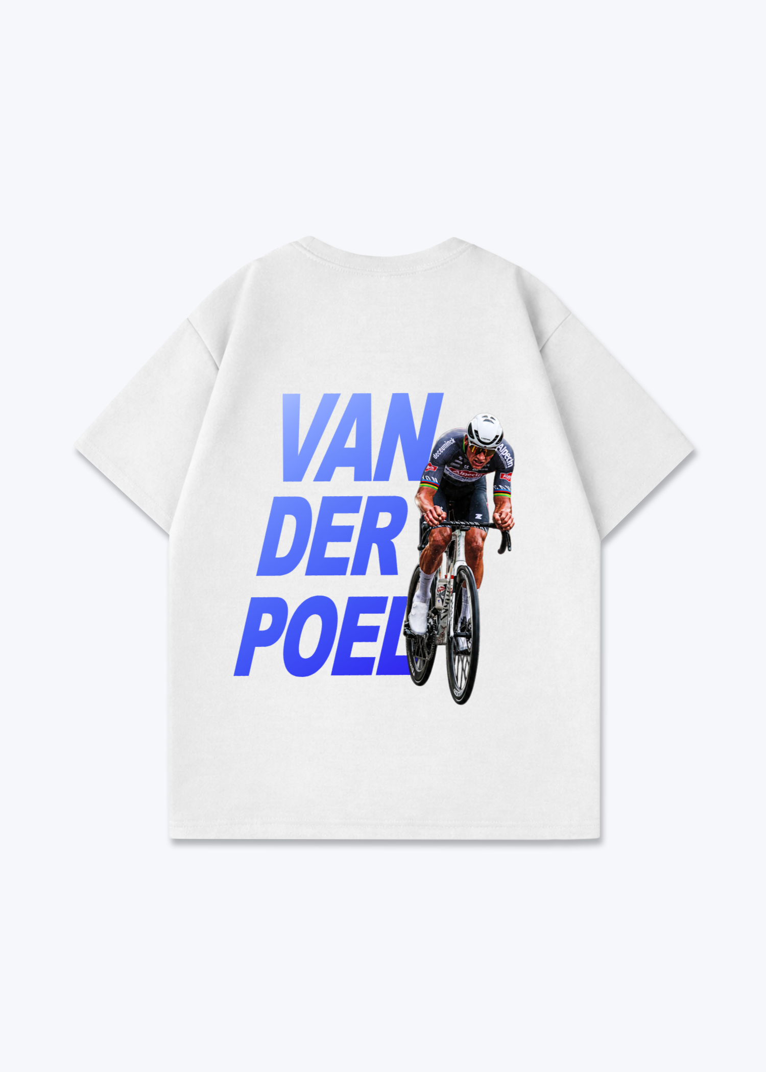 Van der Poel Oversized Shirt - White Back (Designed)