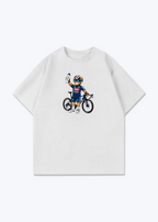 Philipsen Bär Oversized Shirt - White Front (Designed)