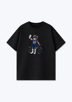 Evenpoel Bär Oversized Shirt - Black Front (Designed)