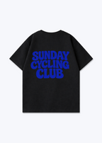 Sunday Cycling Club Oversized Shirt - Black Back (Designed)