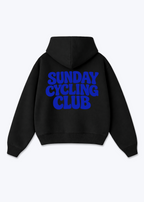 Sunday Cycling Club Oversized Hoodie - Black Back (Designed)