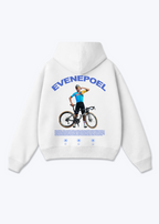 Evenepoel Triple Oversized Hoodie - White Back (Designed)