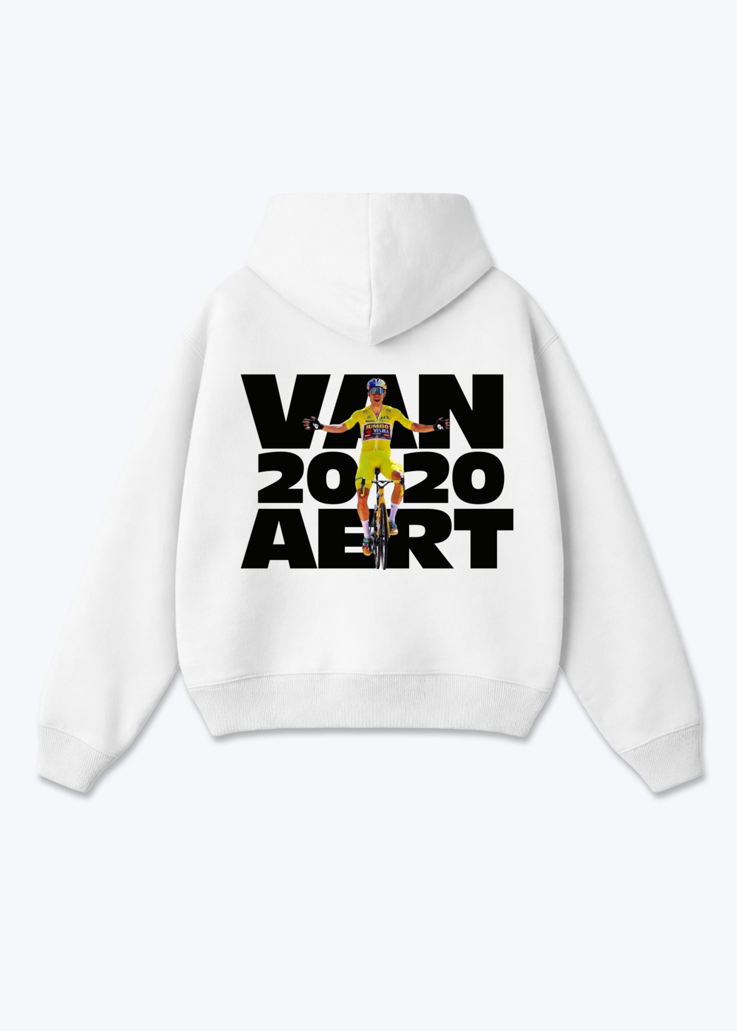 Van Aert 2020 Oversized Hoodie - White Back (Designed)