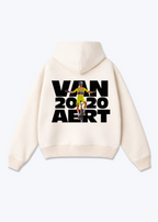 Van Aert 2020 Oversized Hoodie - Beige Back (Designed)