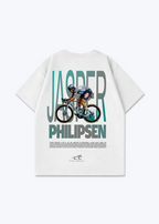 Jasper Philipsen Race Oversized Shirt - White Back (Designed)