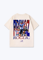 Roglic Oversized Shirt - Beige Back (Designed)