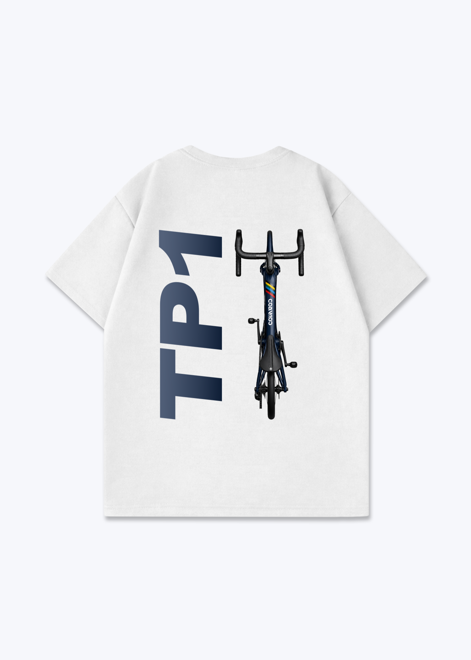 TP1 Oversized Shirt - White Back (Designed)