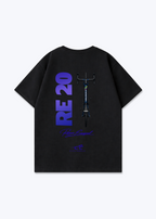 RE20  Oversized Shirt - Black Back (Designed)