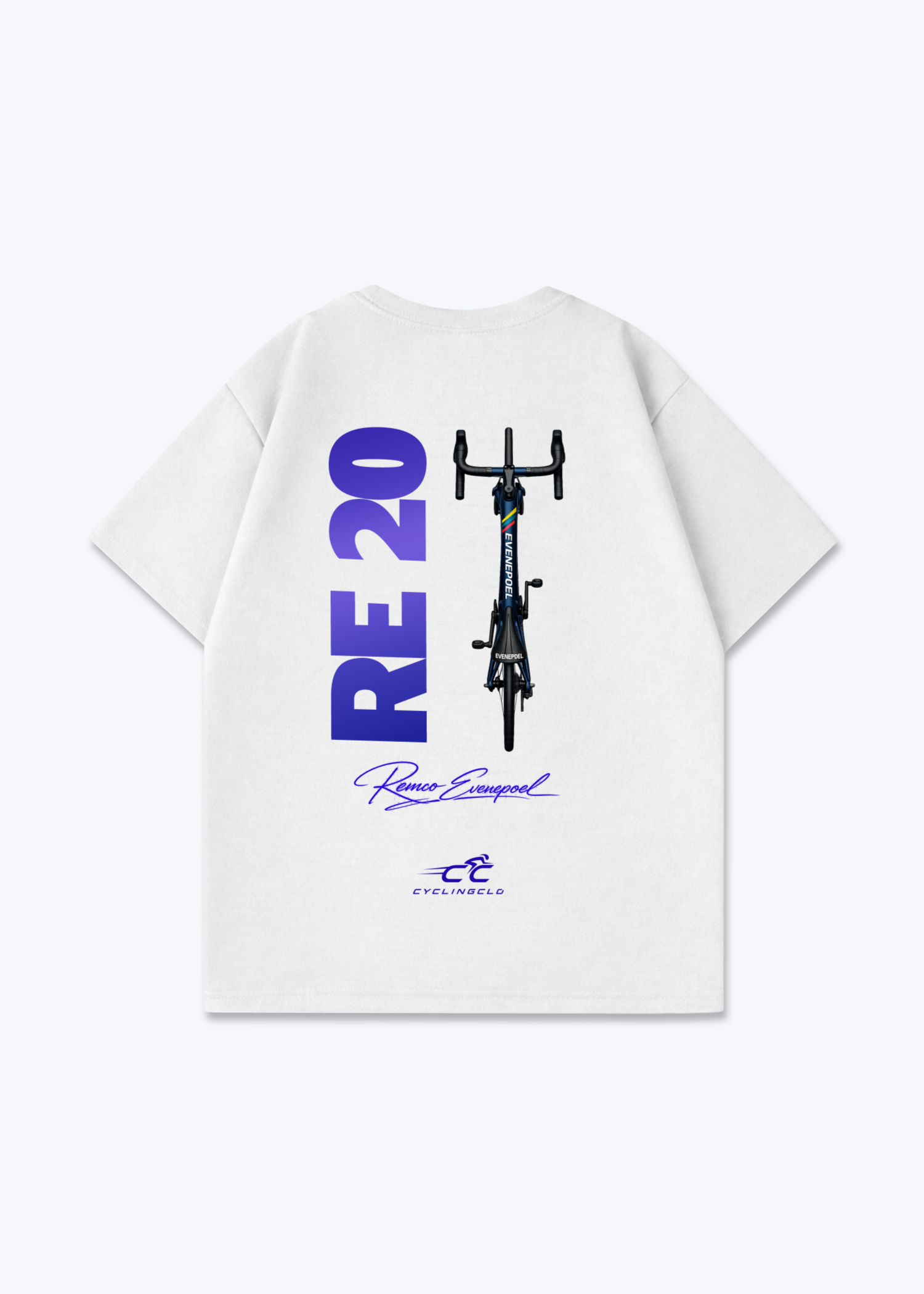 RE20  Oversized Shirt - White Back (Designed)