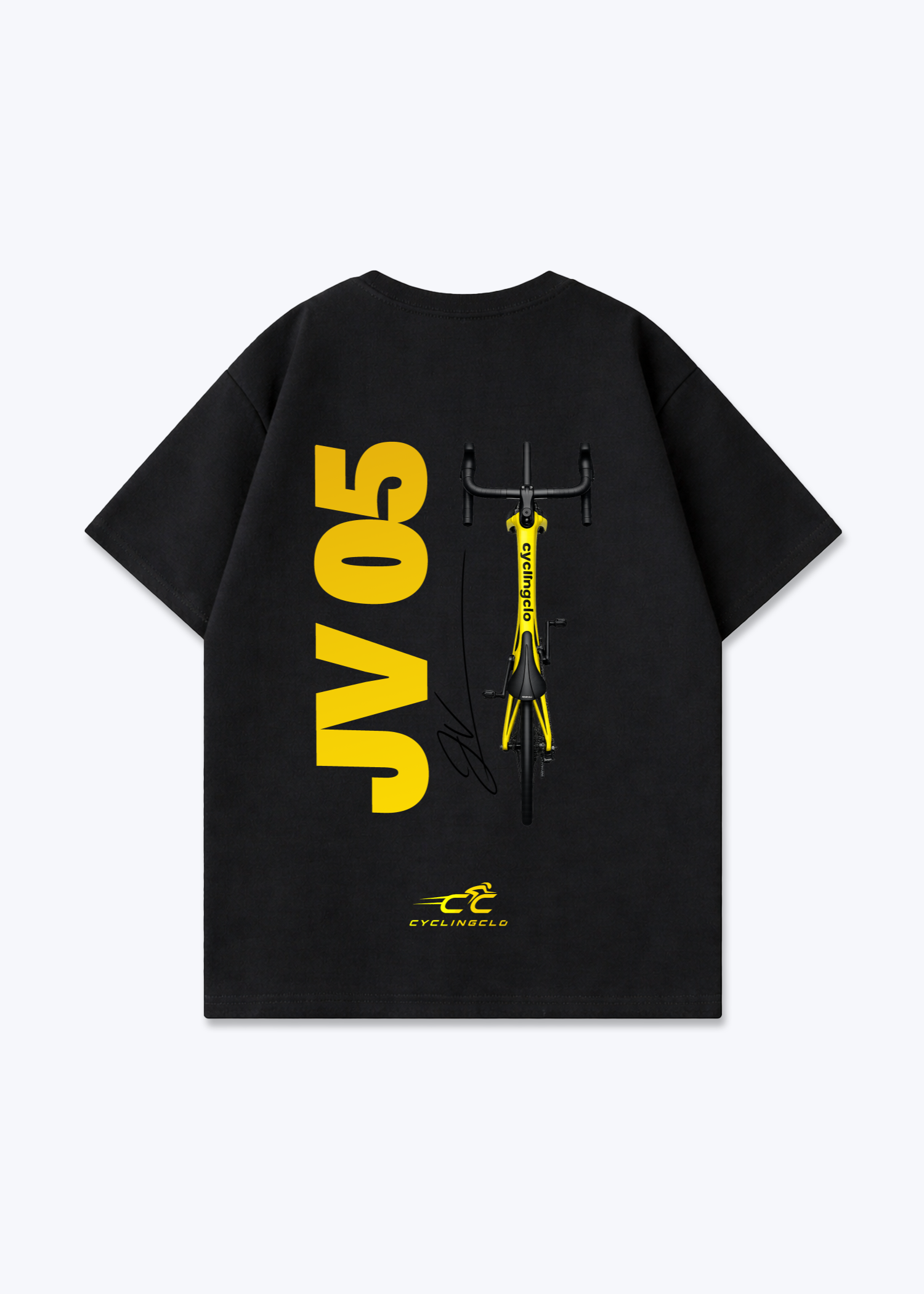 JV05 Oversized Shirt - Black Back (Designed)