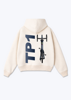 TP1 Oversized Hoodie - Beige Back (Designed)