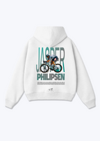 Jasper Philipsen Race Oversized Hoodie - White Back (Designed)