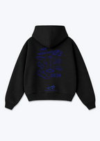 My Wish list 2026 Oversized Hoodie - Black Back (Designed)