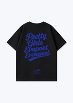 Pretty Girls Support Evenepoel Oversized Shirt - Black Back (Designed)