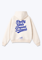 Pretty Girls support Evenepoel Oversized Hoodie - Beige Back (Designed)