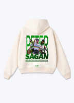 Peter Sagan Oversized Hoodie - Beige Back (Designed)