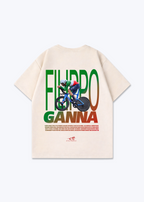 Filippo Ganna Oversized Shirt - Beige Back (Designed)